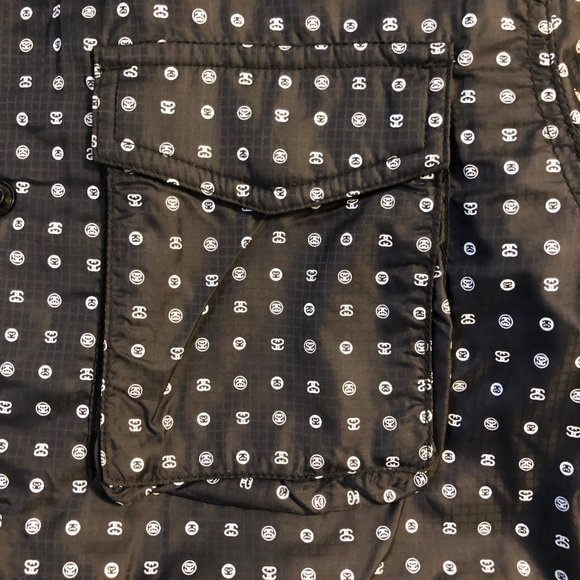 Stussy Girls Site M65 Jacket –Black/White - Picture 10 of 14